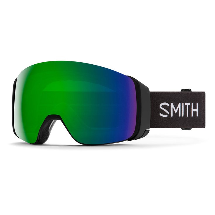 Smith Masque de Ski 4d Mag Black Chromapop Sun Green+ Chromapop Storm Rose Flash Presentación