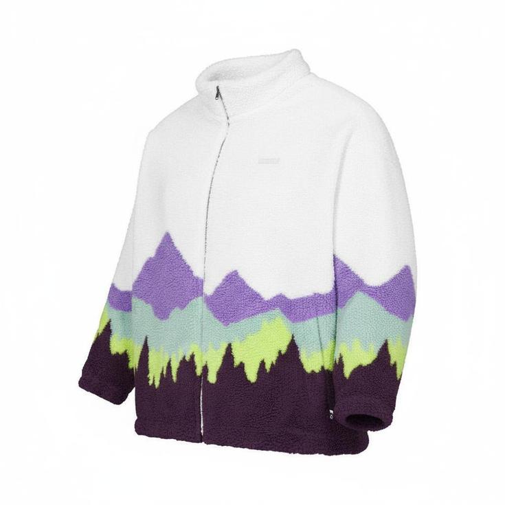 Picture Fleece Nyss Zip Fleece Purple Mountains Voorstelling