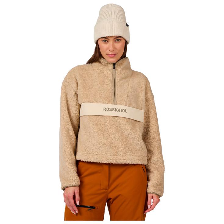 Rossignol Fleece W Alltrack Half Zip Fleece Fog Präsentation
