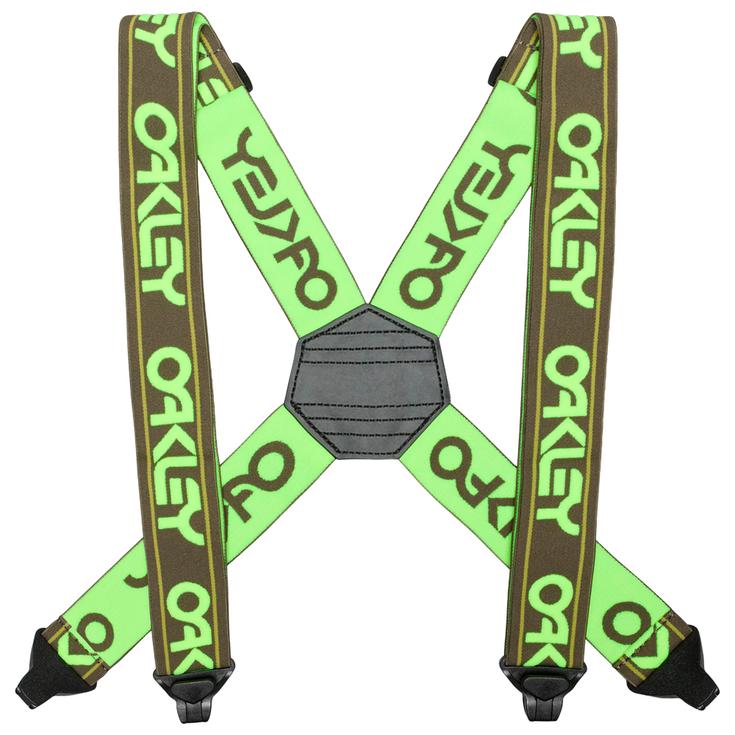 Oakley Bretelle Factory Suspenders Deep Olive Presentazione