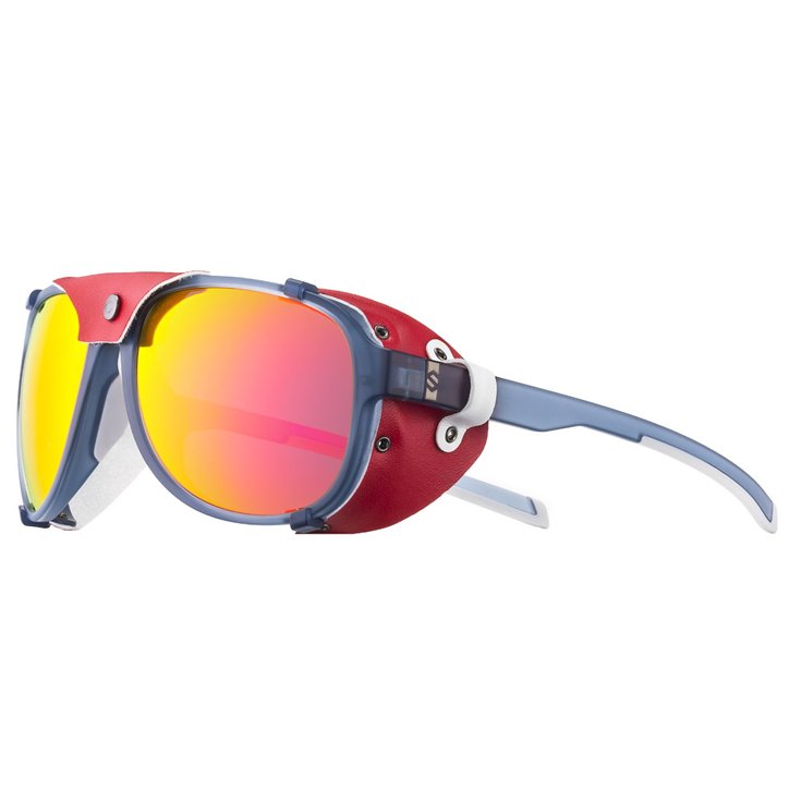 Solar Sunglasses Altamont Bleu Rouge Translucide Polarisant Flash Rouge Overview