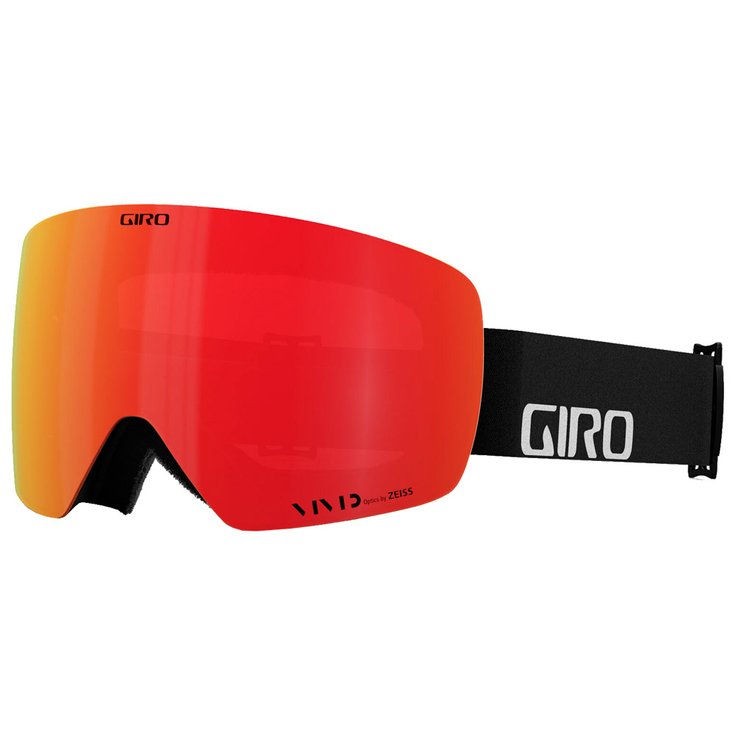 Giro Masque de Ski Contour Black Wordmark Viv Emb R/Viv Inf Présentation