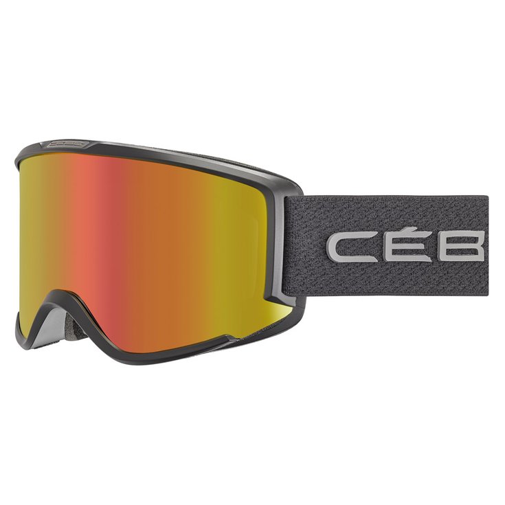 Cebe Goggles Silhouette Matt Black Pc Vario Perfo Amber Flash Red Overview