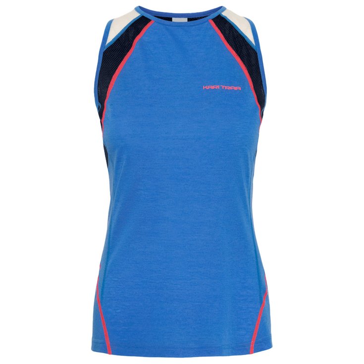 Kari Traa Tee-shirt de trail Alma Tank Sea Présentation
