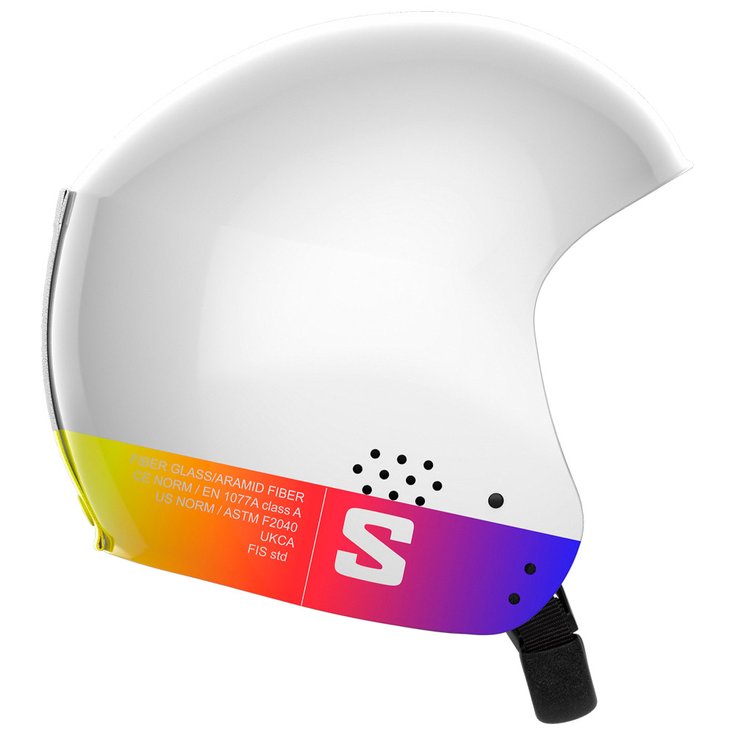 Salomon Helmet S/Race Fis Injected Jr White Gradient Overview