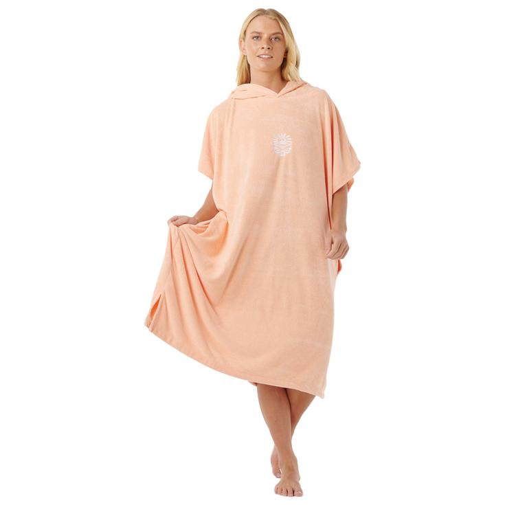 Rip Curl Classic Surf Hooded Towel Women Bright Peach 