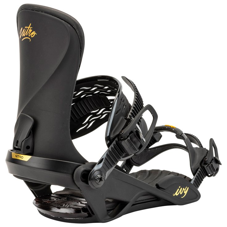 Nitro Snowboard Binding Ivy Ultra Black Overview