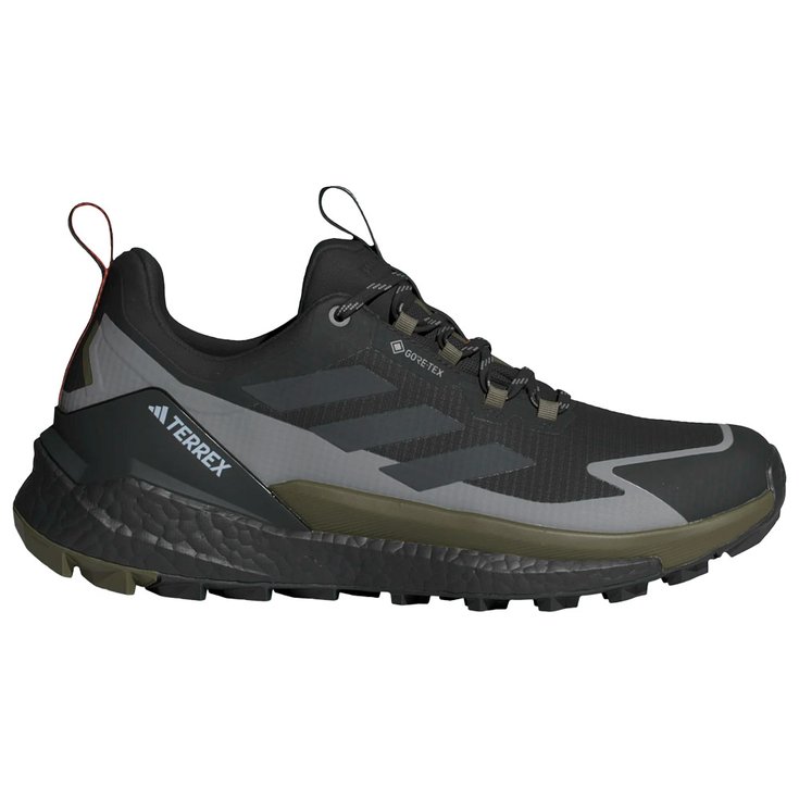 adidas Chaussures de Fast Hiking Terrex Free Hiker 2 Low Gore-Tex Cblack Carbon Olistr Présentation