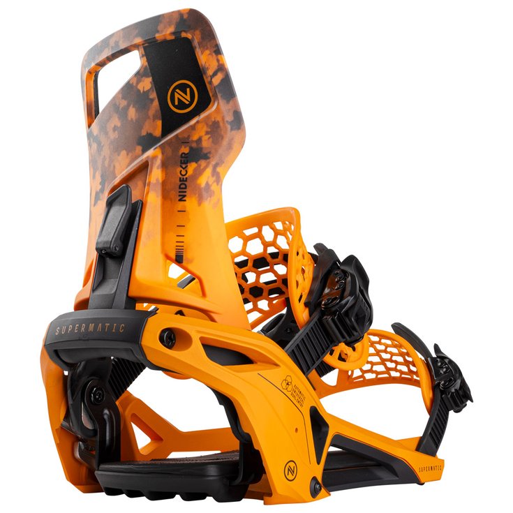 Nidecker Snowboard Binding Supermatic Dune Orange Overview