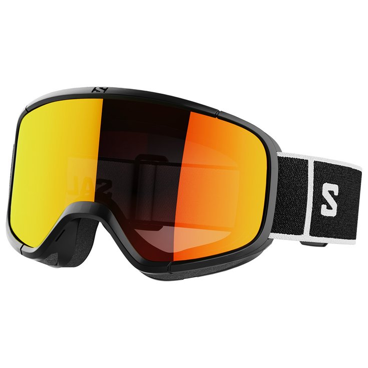 Salomon Goggles Aksium 2.0 Black Multilayer Mid Red Overview