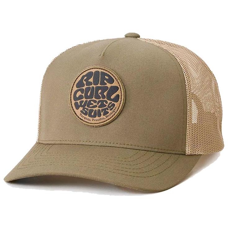 Rip Curl Cap Wetsuit Icon Trucker Dusty Olive Overview