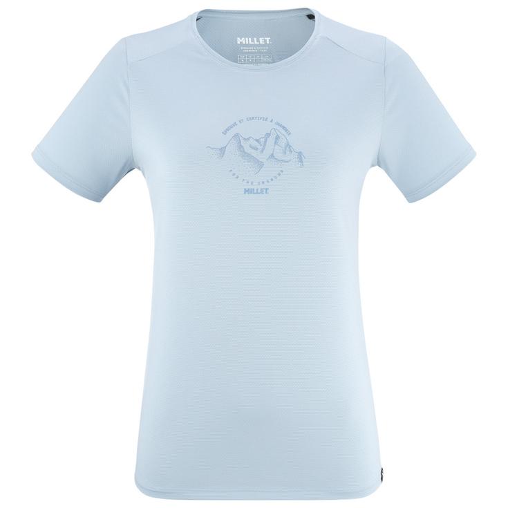 Millet Camiseta de trekking Ubic Light Tee Shirt Short Sleeve W Iceberg Presentación