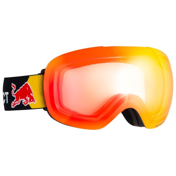 Red Bull Spect Maschera Bent Matt Black Brown Red Chrome-x Presentazione