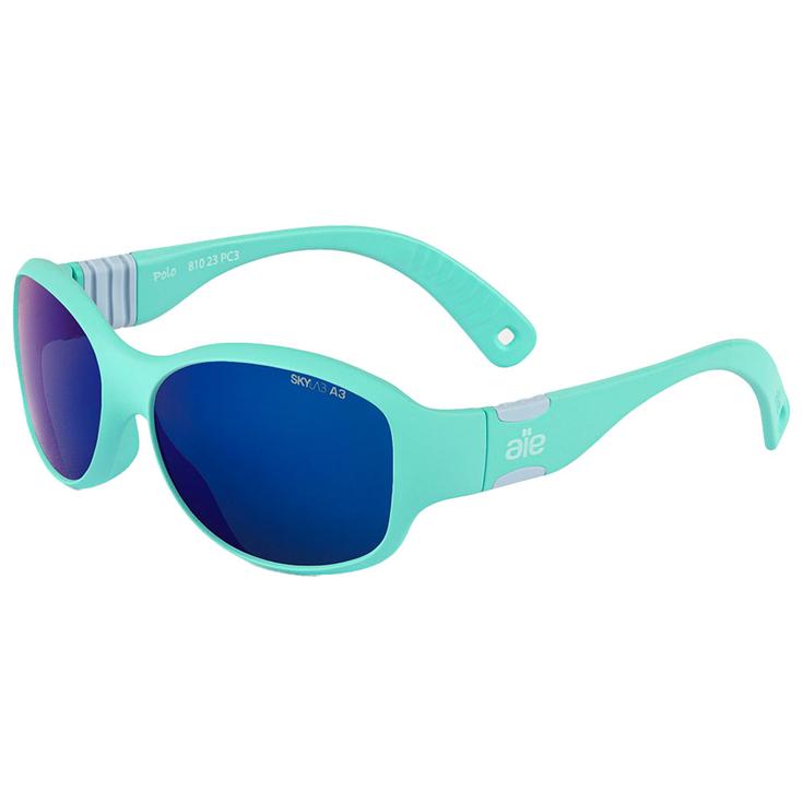 Altitude Eyewear Sonnenbrille Polo Turquoise Grey Blue Flash Präsentation