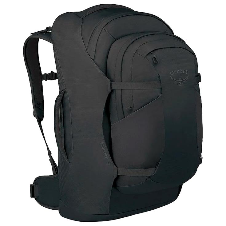 Osprey Borsone Farpoint 70 Travel Pack Black Presentazione