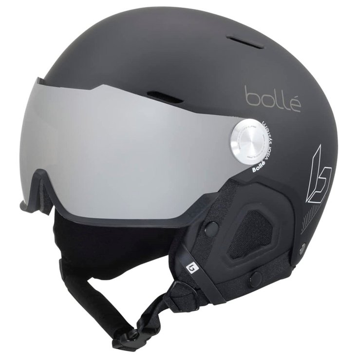 Bolle Visor Helm Might Visor Premium Black Photochromic Silver Mirror Voorstelling