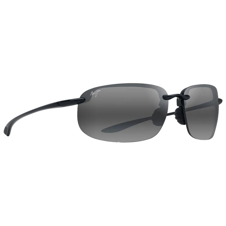 Maui Jim Sunglasses Ho'okipa Xlarge Noir Brillant Neutral Grey MauiPure Overview