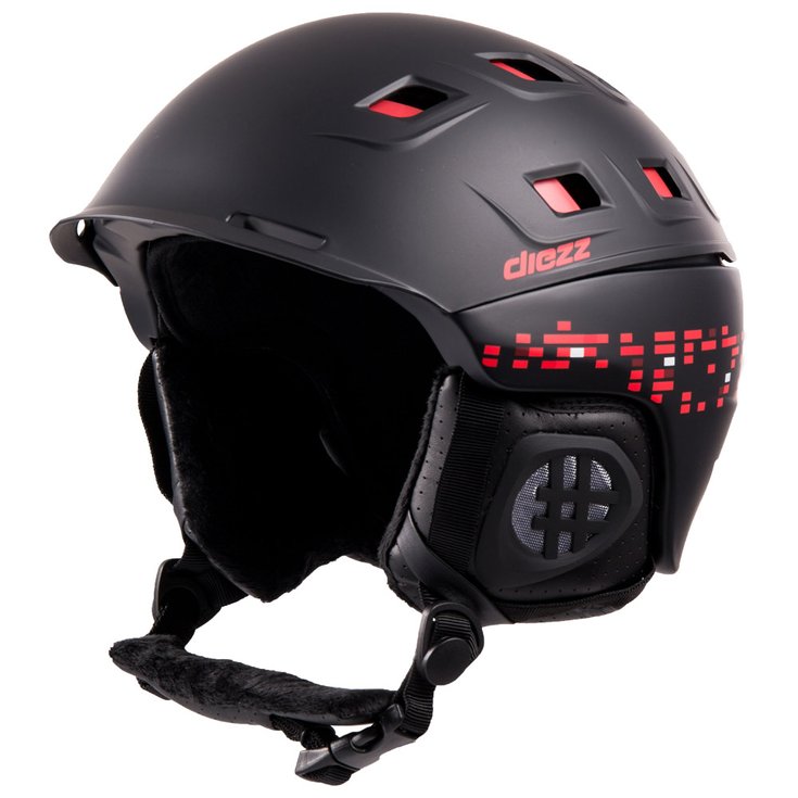 Diezz Casco Fizz Black Red Presentazione