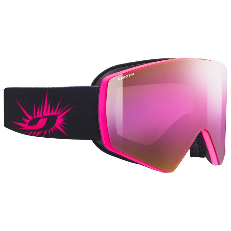 Julbo Máscaras Razor Edge Rose Noir Reactiv 1-3 High Contrast Presentación