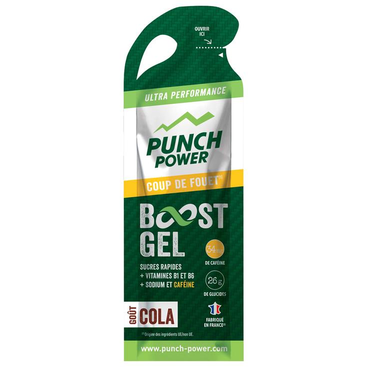Punch Power Energiegel Gel Boost Coup De Fouet 40 g Caféine Cola Voorstelling