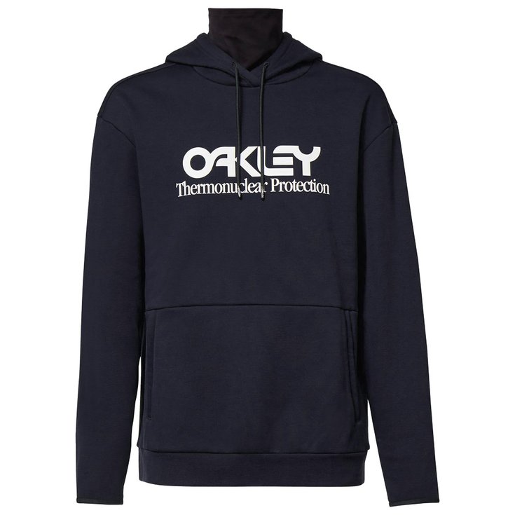 Sweatshirt Oakley Rider Long 2.0 Hoodie Black White Winter 2025 Glisshop