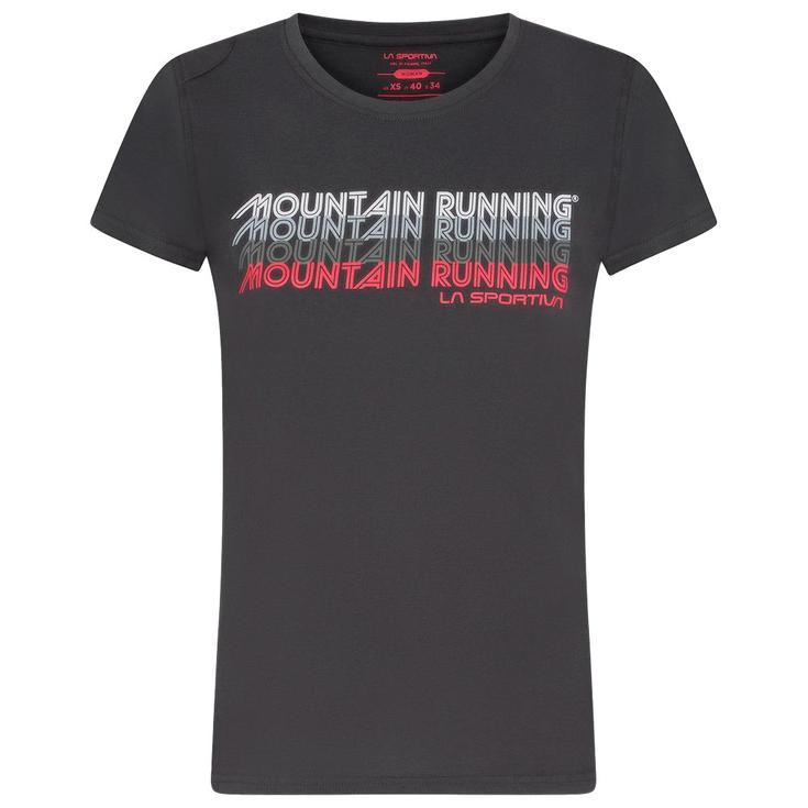 La Sportiva Trail tee-shirt Mountain Running W Carbon Overview