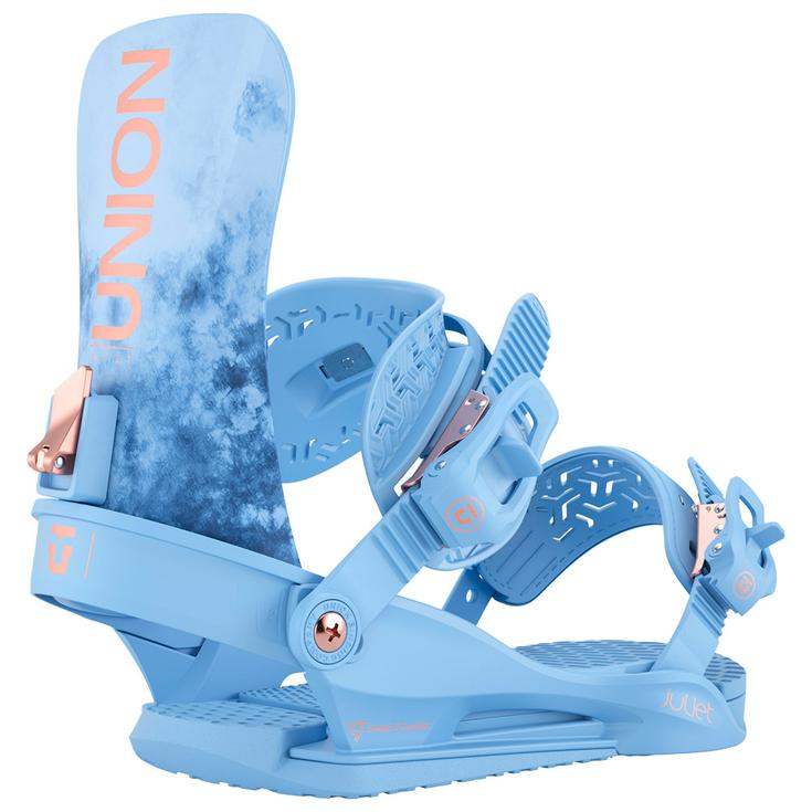 Union Attacchi Snowboard Juliet Tie Dye Presentazione