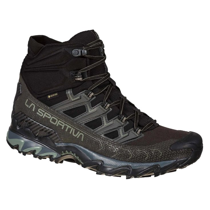 La Sportiva Hiking shoes Ultra Raptor II Mid Gtx Black Clay Overview