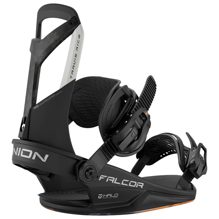 Union Binding snow Falcor Black Voorstelling