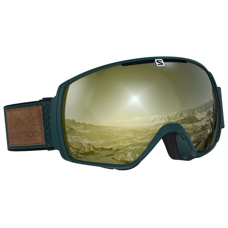 Salomon Goggles Xt One Sigma Green Gables Black Gold Overview