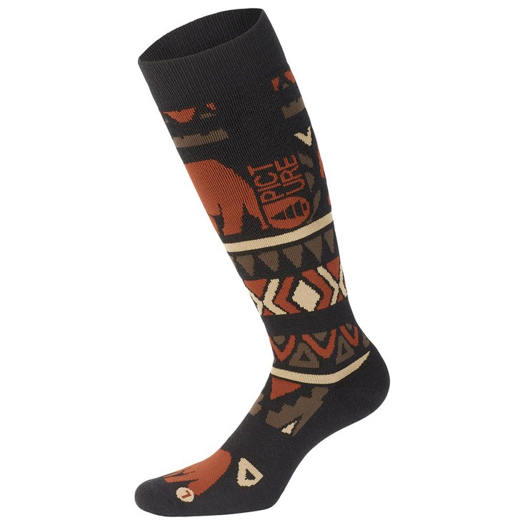 Picture Magical Ski Socks Orial Print 