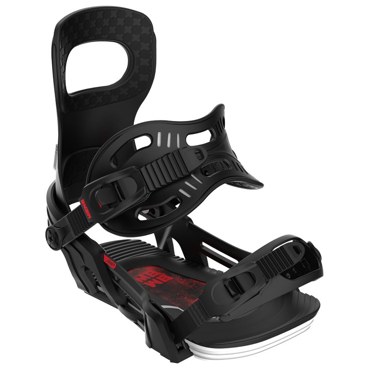 Bent Metal Snowboard Binding Joint Black Overview