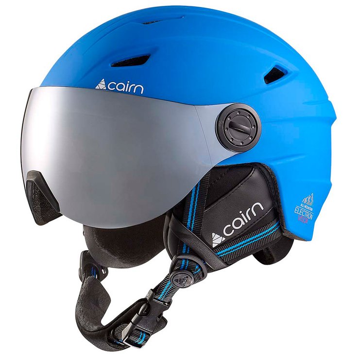 Cairn Visor helmet Electron Visor Junior Mat King Blue Overview