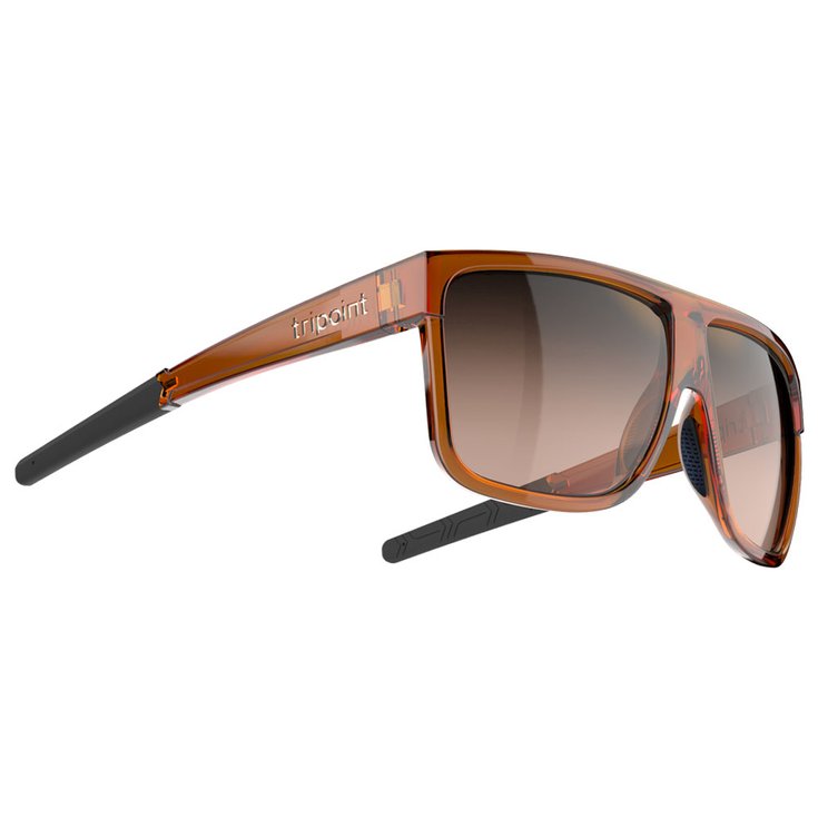 Tripoint Lunettes de soleil Rajka Shiny Transparent Brown Gradient Brown Présentation