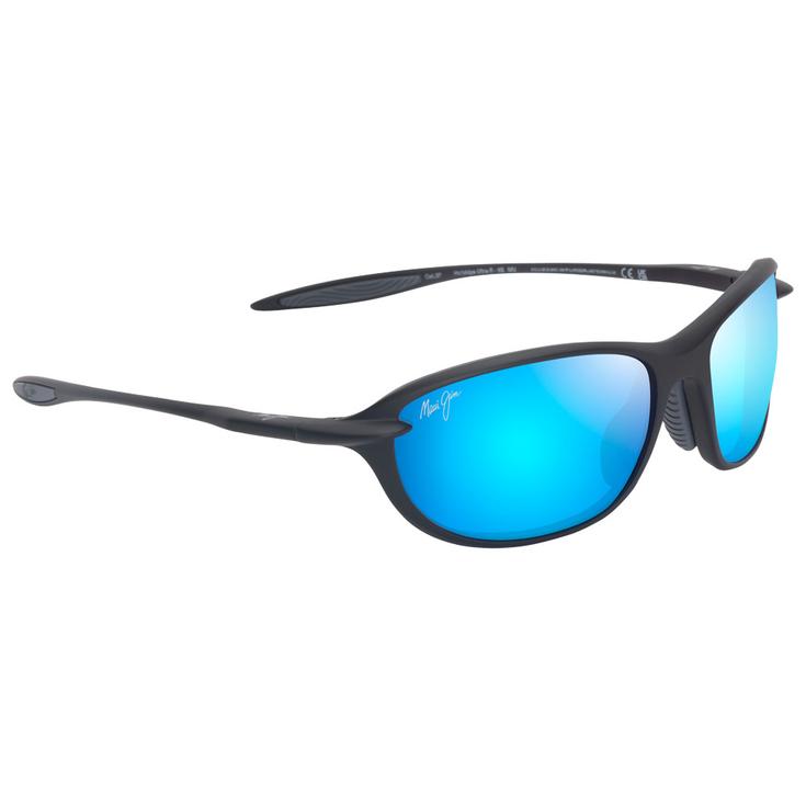 Maui Jim Sonnenbrille Hookipa Ultra R Xs Matte Black Blue Hawaii MauiUltra Präsentation