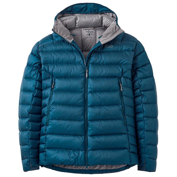RAB Down jackets Electron Pro Hoody Tempest Blue Overview