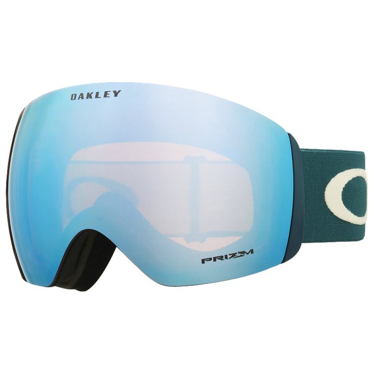Oakley Masque de Ski Flight Deck L Balsam Grey Prizm Snow Sapphire Iridium Présentation