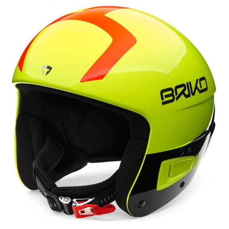 Briko Helmet Vulcano Fis 6.8 Shiny Yellow Black Overview