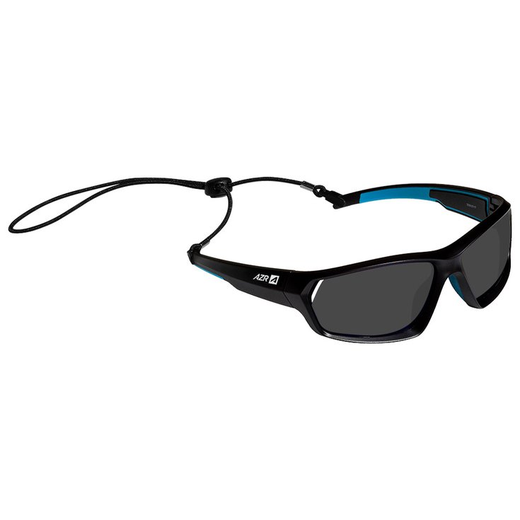 AZR Lunettes de soleil Haiti Noir Mate Gris Polarized Présentation