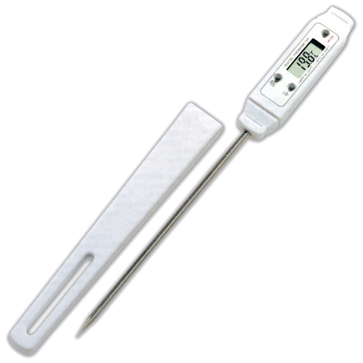 Briko Maplus Langlaufski-Gleitwachs Digital Probe Thermometer Präsentation