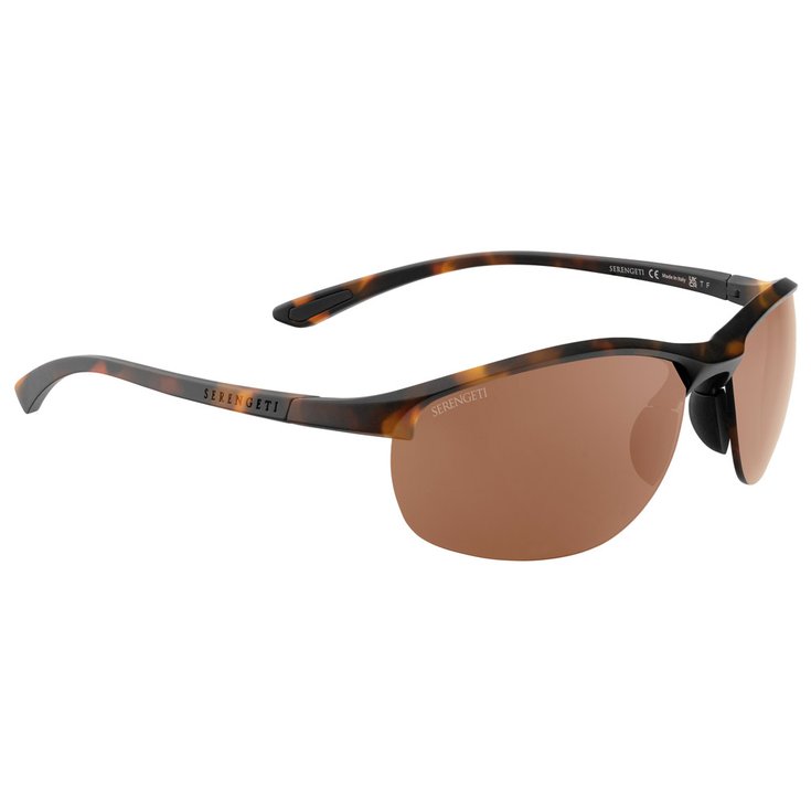 Serengeti Gafas James Matte Classic Tortoise Saturn Polarized Drivers Presentación