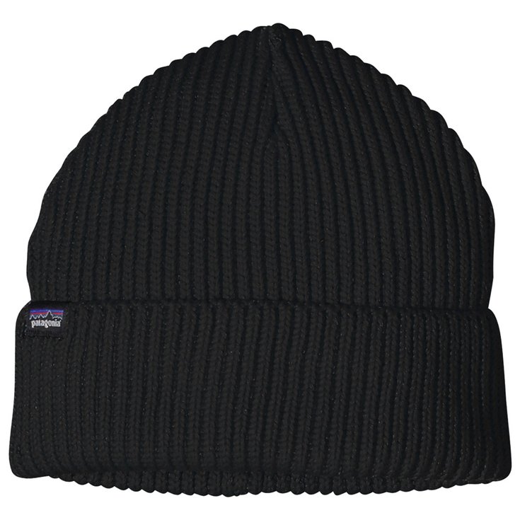 Patagonia Gorro Fishermans Rolled Beanie Black Presentación
