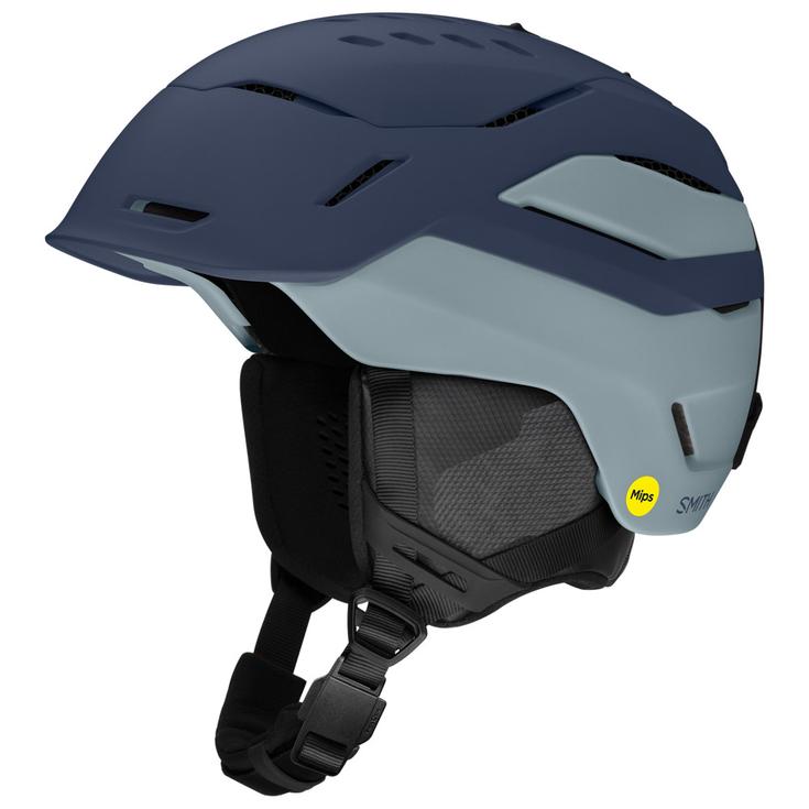 Smith Helmet Vantage 2 Mips Matte Royal Navy Wolf Gray Overview