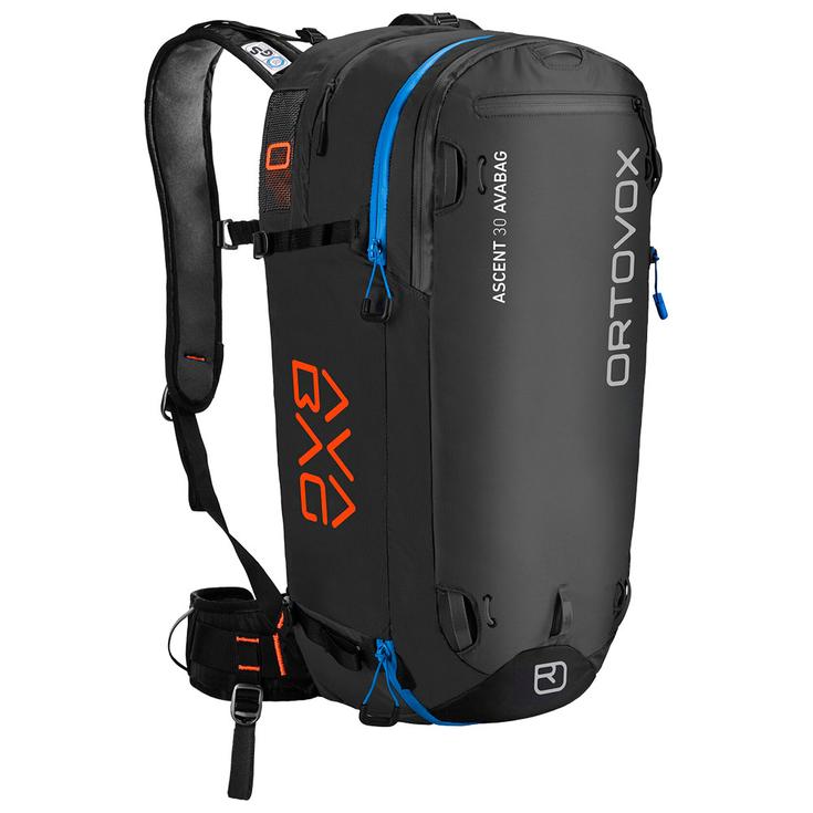 Ortovox Airbag Ascent 30 Avabag Kit Black Anthracite - Sans Overview