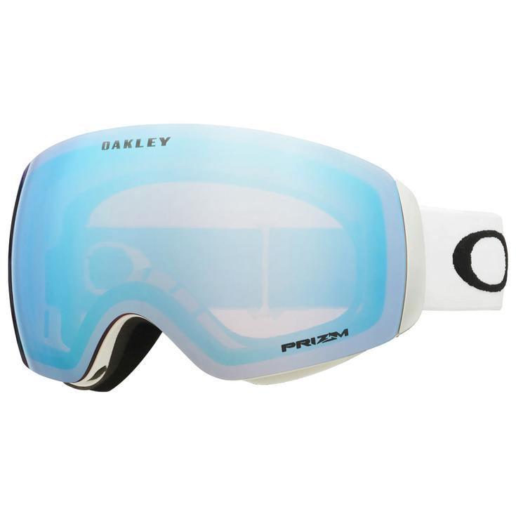 Oakley Goggles Flight Deck M Matte White Prizm Sapphire Iridium Overview