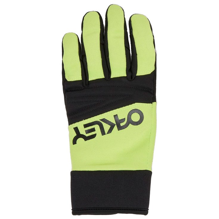 Oakley Guantes Factory Pilot Core Glove Black Lt Green Presentación