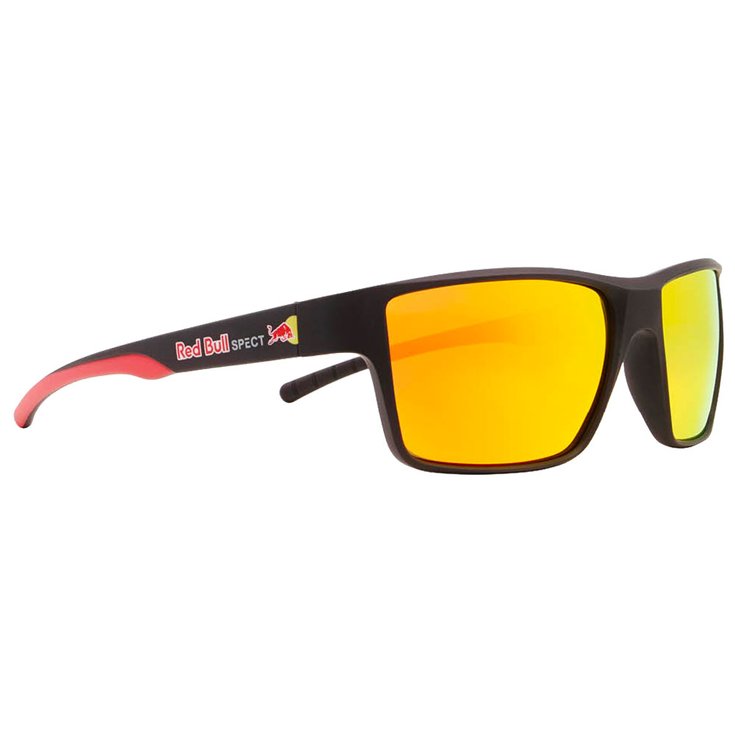 Red Bull Spect Gafas Chase Black Red Brown Red Mirror Polarized Presentación