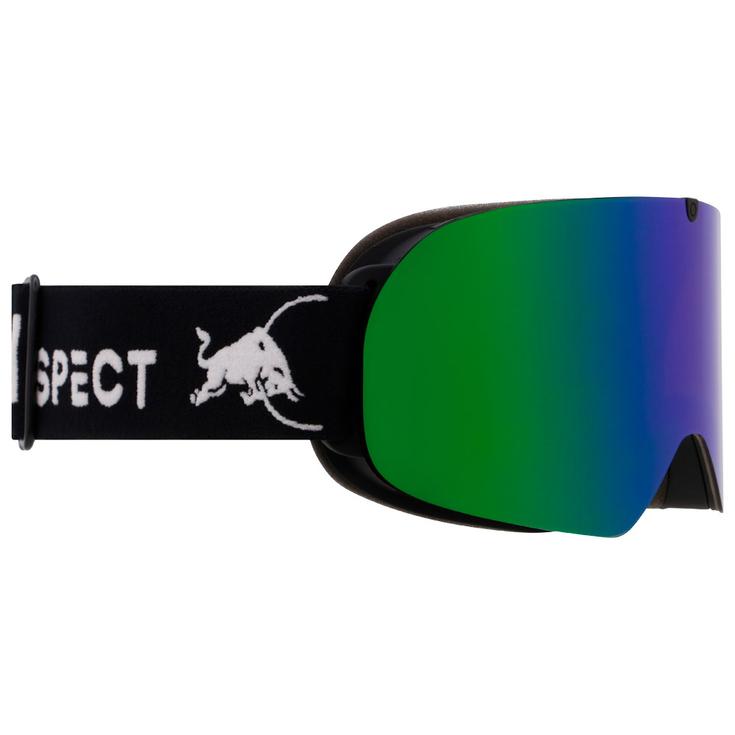 Red Bull Spect Skibrillen Soar Matt Black Brown Green Mirror Voorstelling