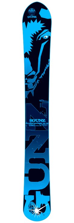 Snowgunz Monoski Alpine Rocket - 178 Présentation