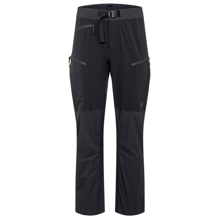 Black Diamond Pantalones de esqui M Dawn Patrol Hybrid Pants Black Presentación